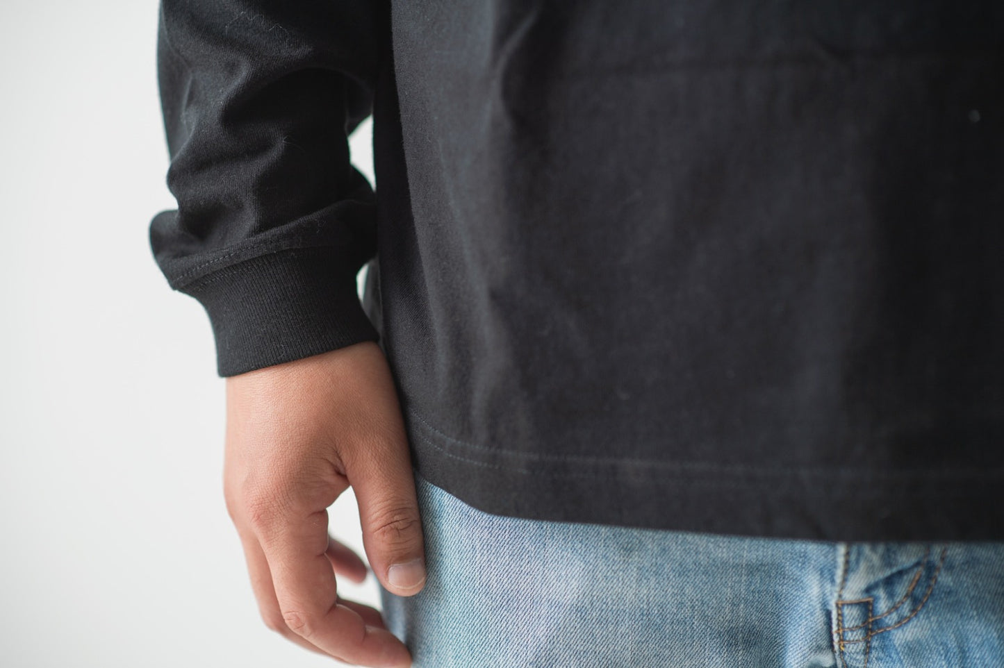 THE TRANCE LOGO LONG T-Shirt Black 21S/S
