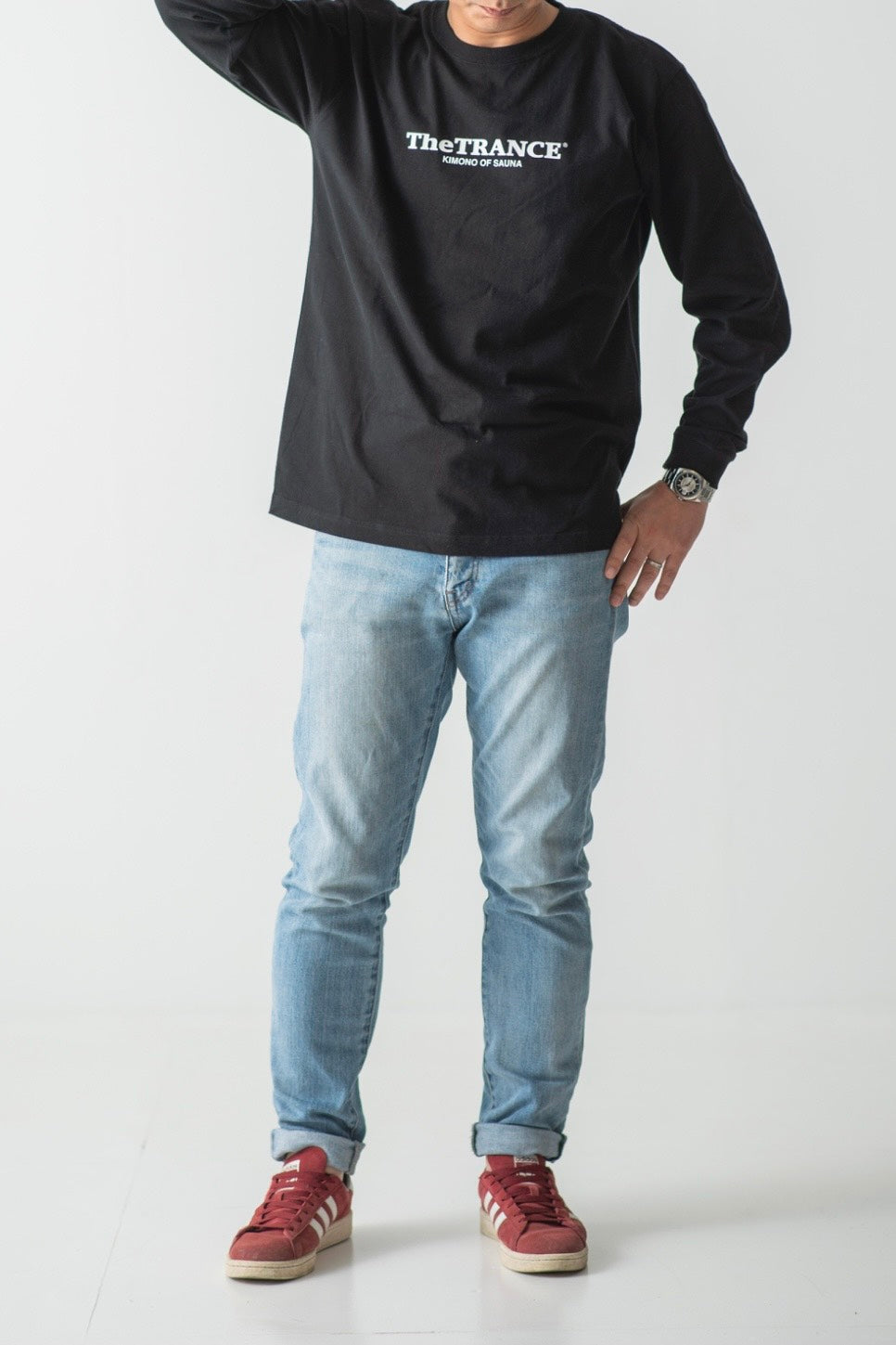 THE TRANCE LOGO LONG T-Shirt Black 21S/S