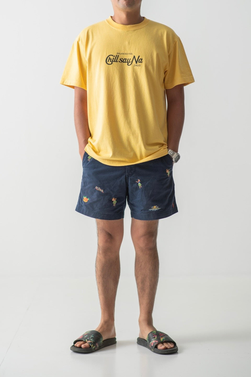 Chill Sauna Health T-Shirt Yellow 21S/S