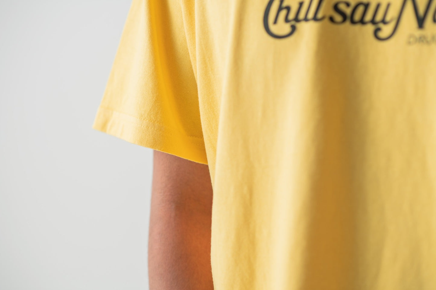 Chill Sauna Health T-Shirt Yellow 21S/S