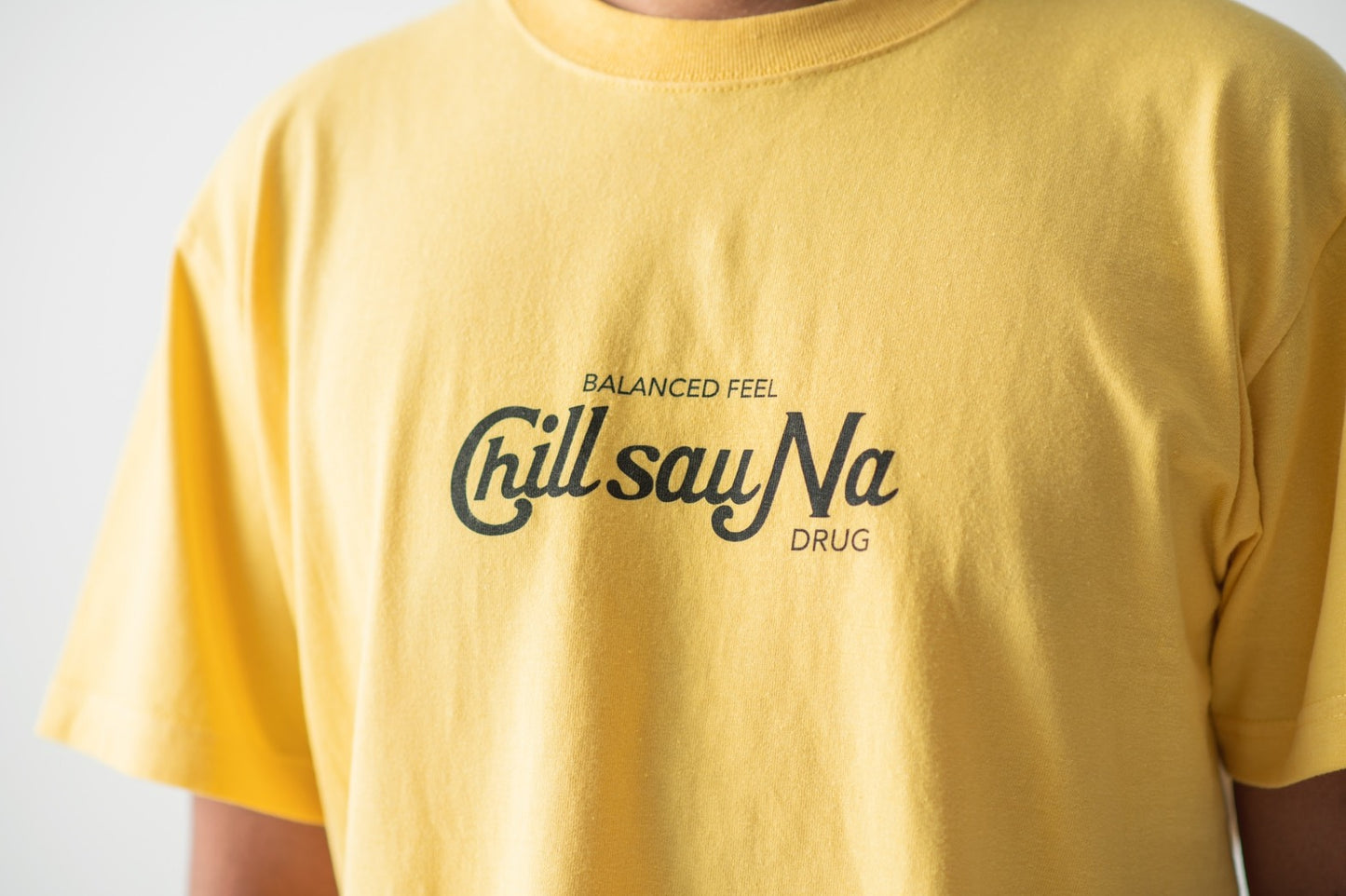 Chill Sauna Health T-Shirt Yellow 21S/S