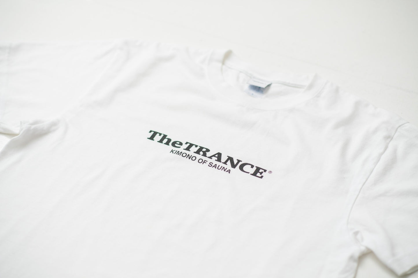THE TRANCE LOGO T-Shirt White 21S/S