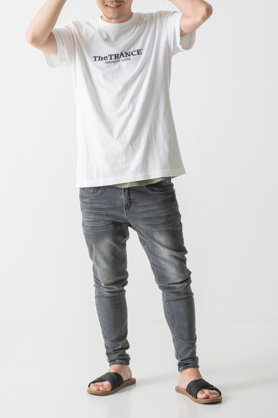 THE TRANCE LOGO T-Shirt White 21S/S