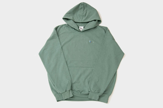 THE TRANCE Light Hoodie Apple green 21A/W