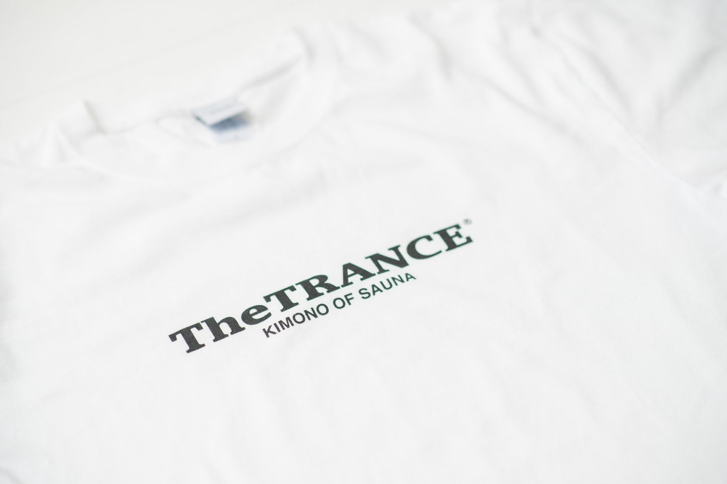 THE TRANCE LOGO T-Shirt White 21S/S