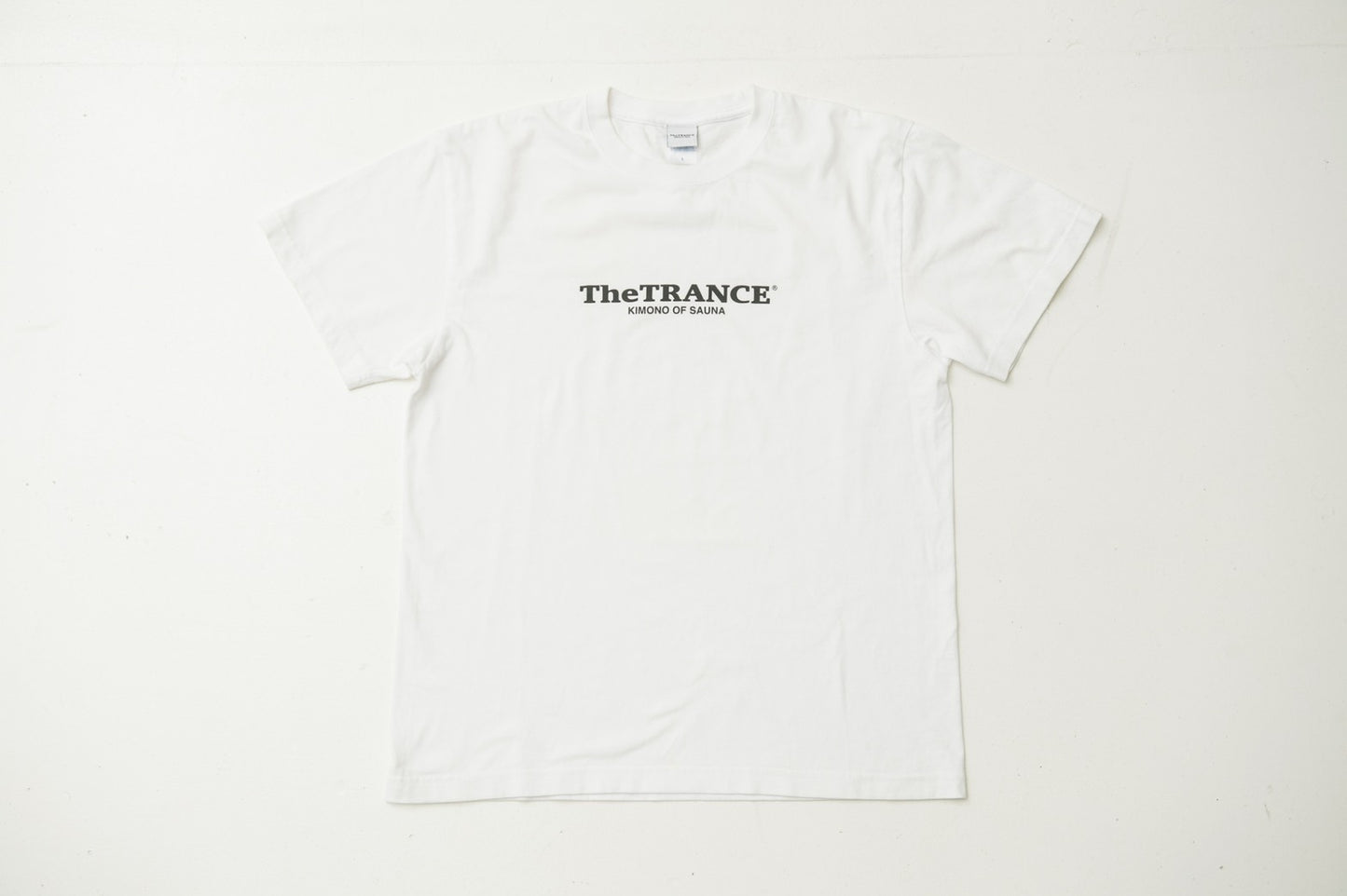 THE TRANCE LOGO T-Shirt White 21S/S